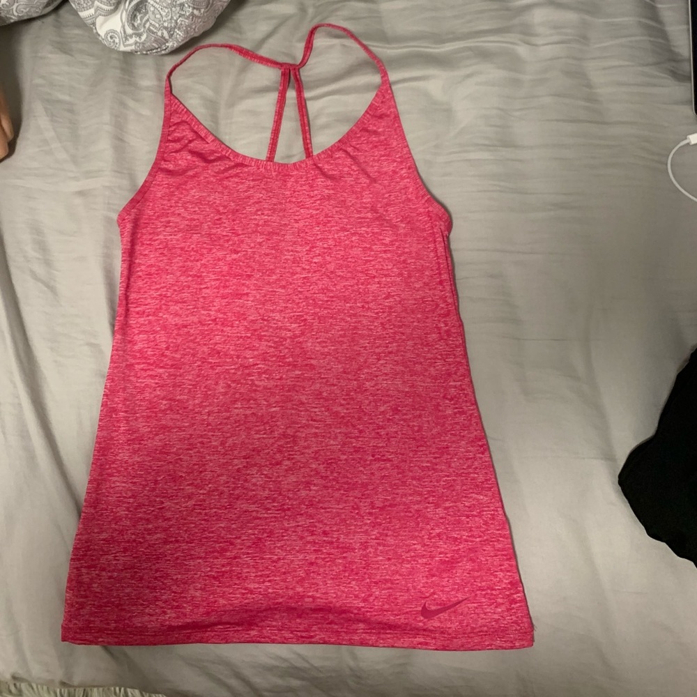 Red tank top